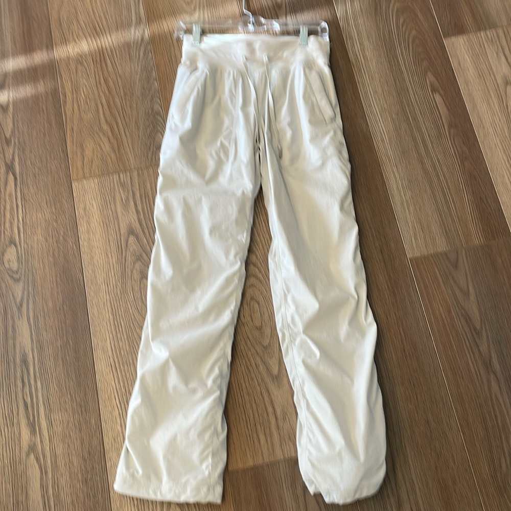 Lululemon studio pants. Light beige.  Size 4 Regular